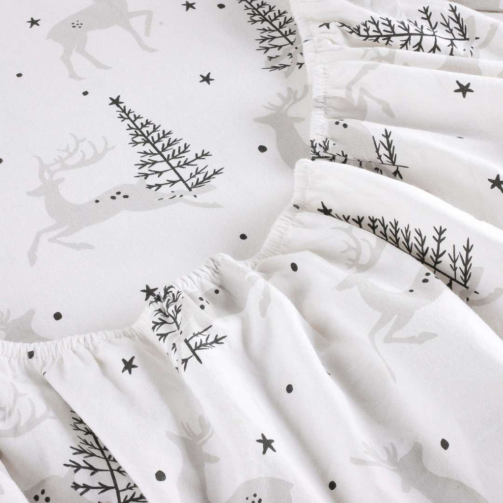 Kathy Ireland 100% Turkish Cotton Flannel Sheet Set