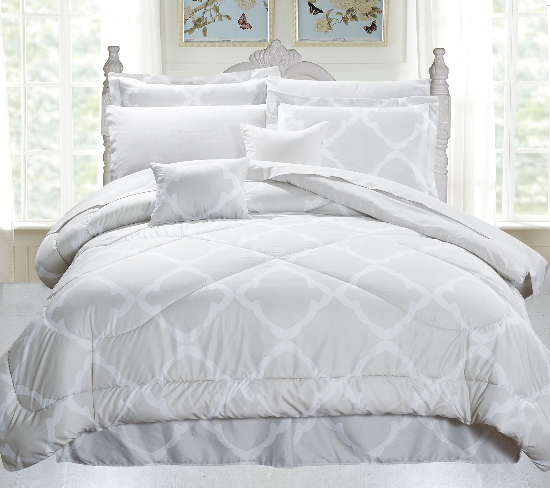 Kathy Ireland 10 Piece Bed in a Bag Set