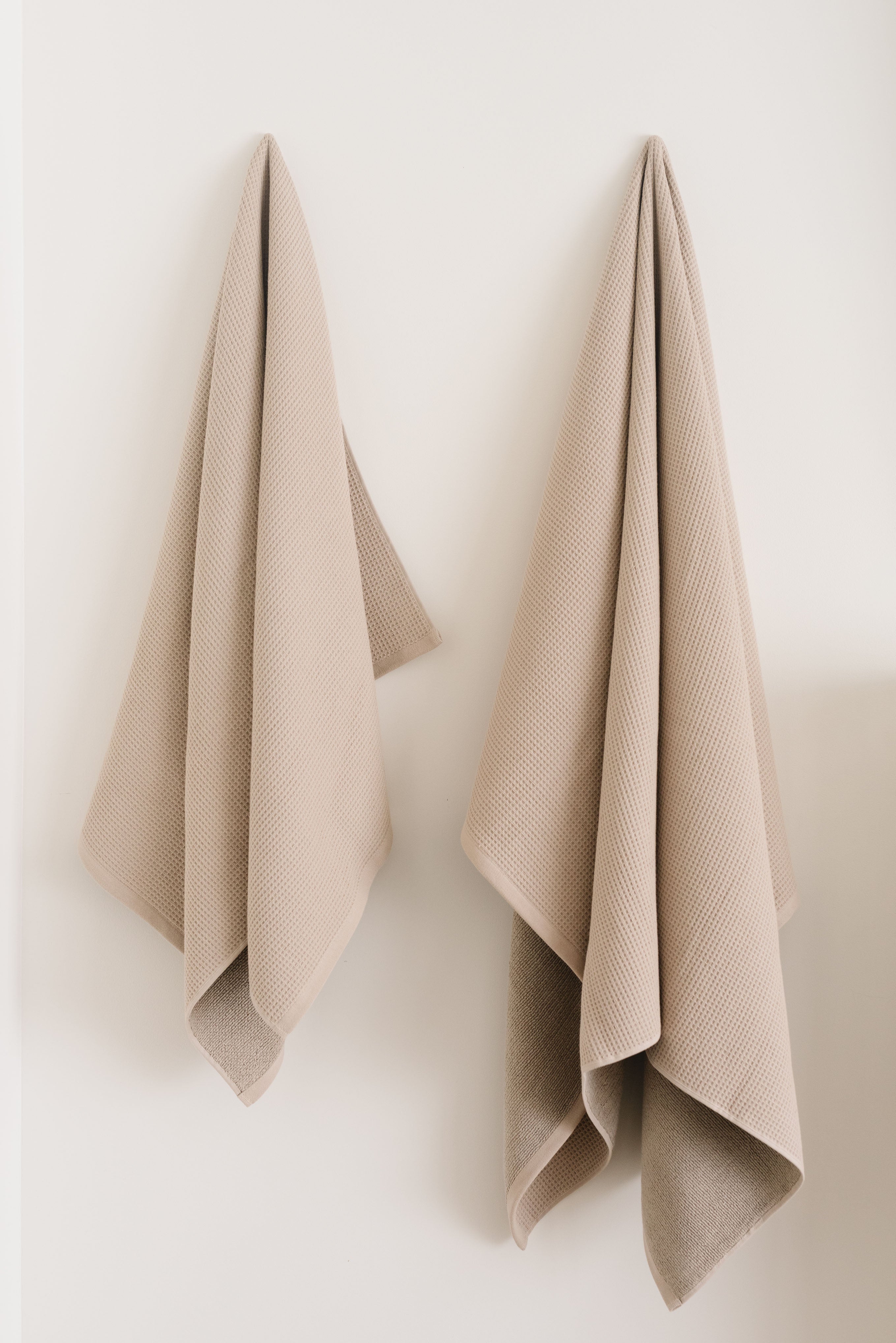 Waffle Bath Sheets - Cotton And Bamboo Blend Bath Sheets
