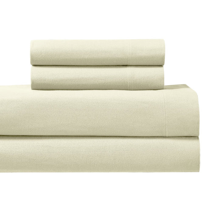Egyptian Linens Flannel Heavyweight Split King Adjustable Bed Sheets