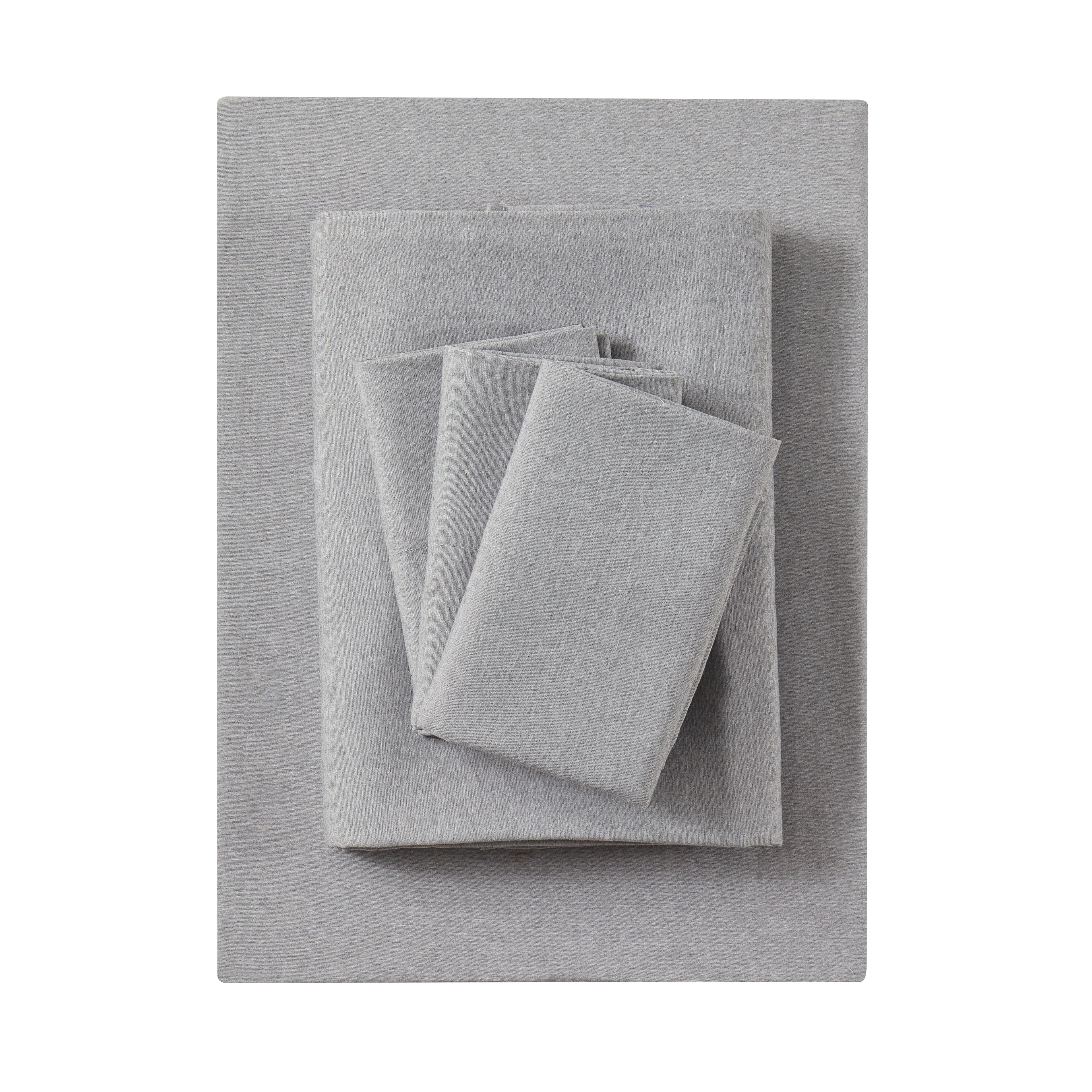 Bamboo 2000 Thread Count 6-Piece Chambray Sheet Set with SnugGrip