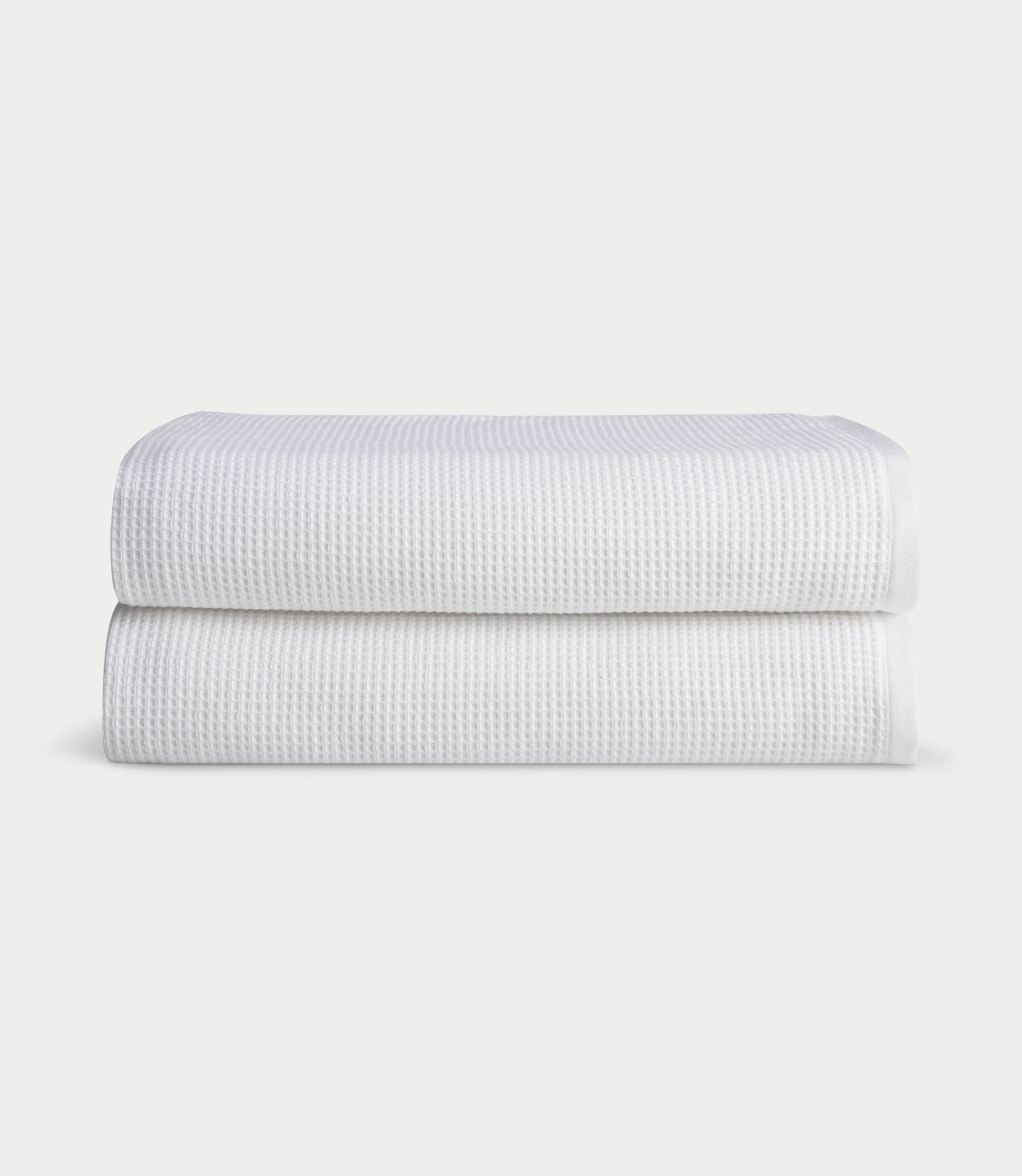 Waffle Bath Sheets - Cotton And Bamboo Blend Bath Sheets