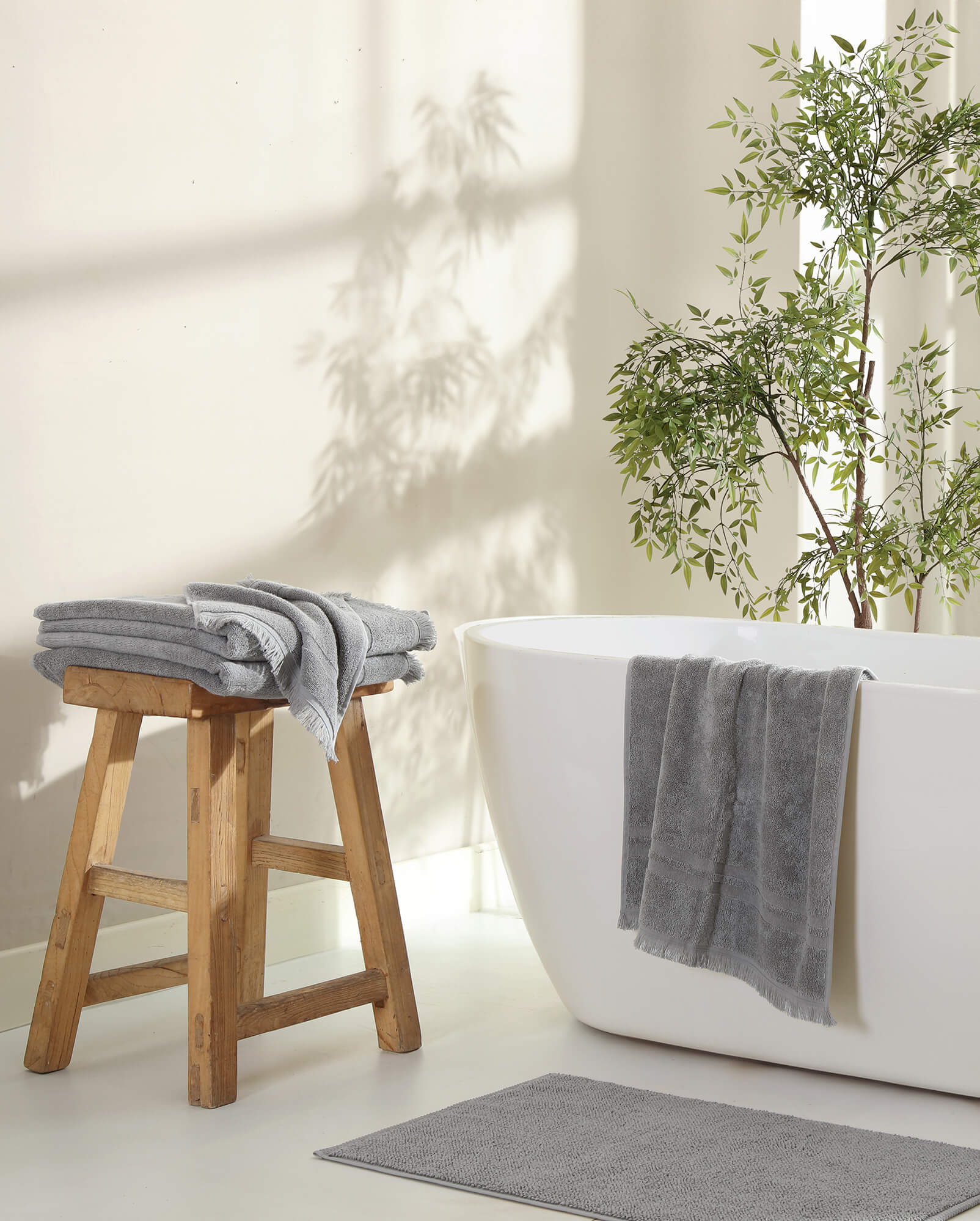 Luxury Fringed Towel Set