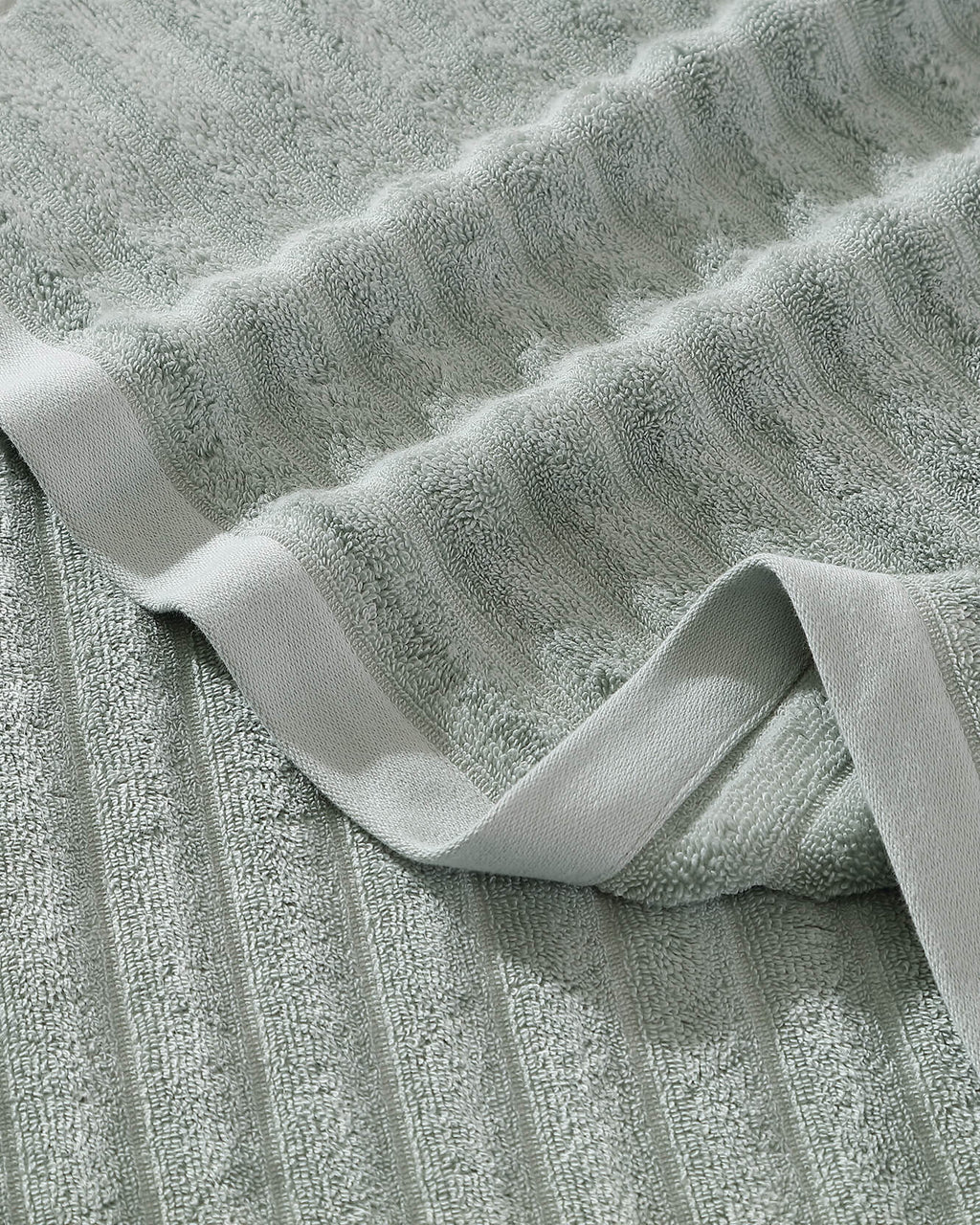 Luxury Turkish Cotton Rib Towel Set