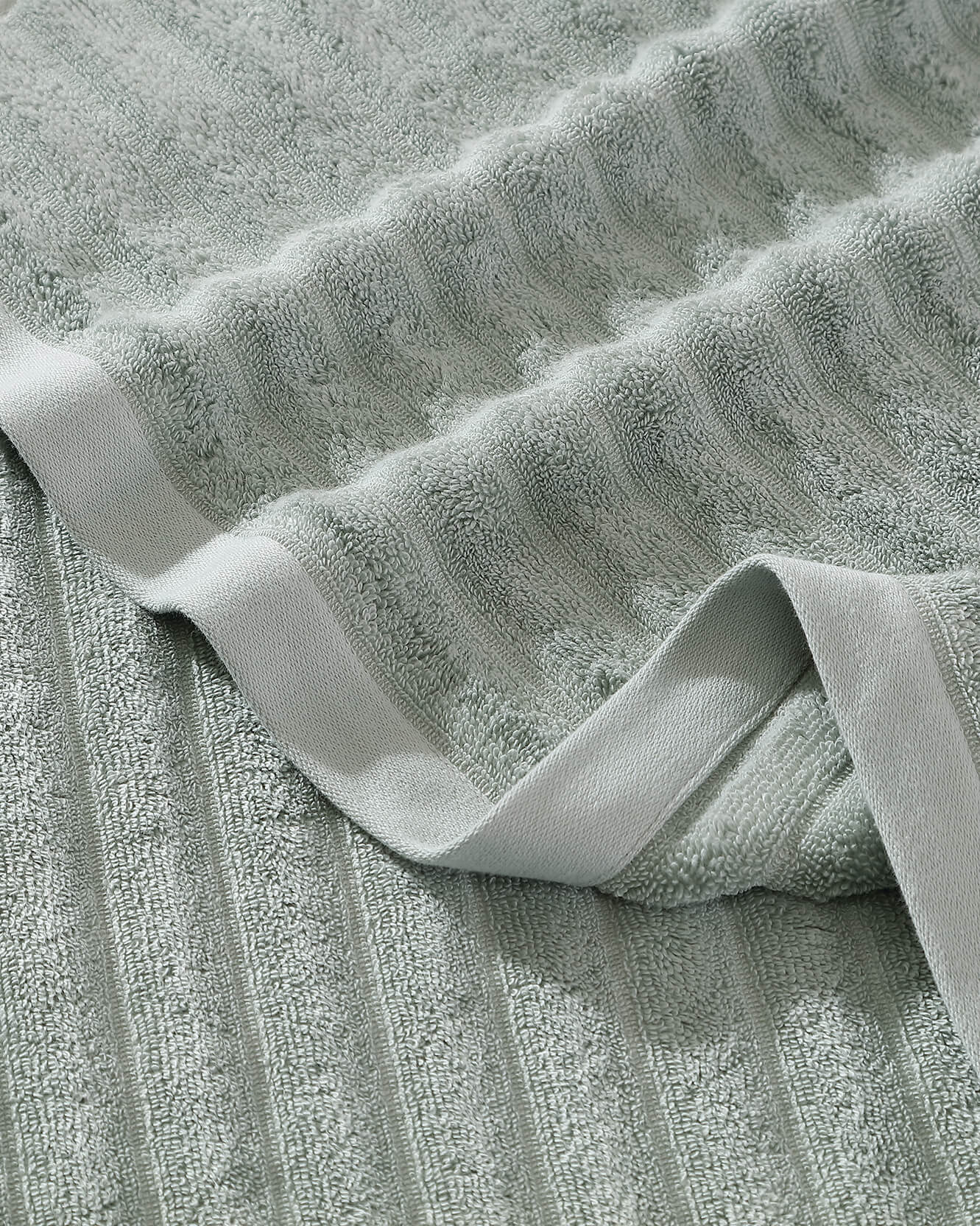 Luxury Turkish Cotton Rib Towel Set