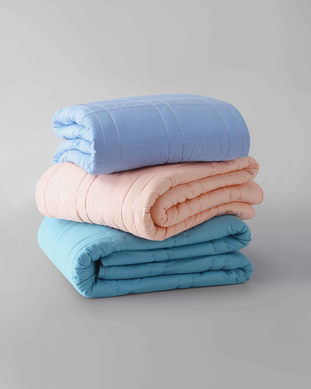 Soft Luxurious Weighted Mini Throw Blanket 100% Cotton