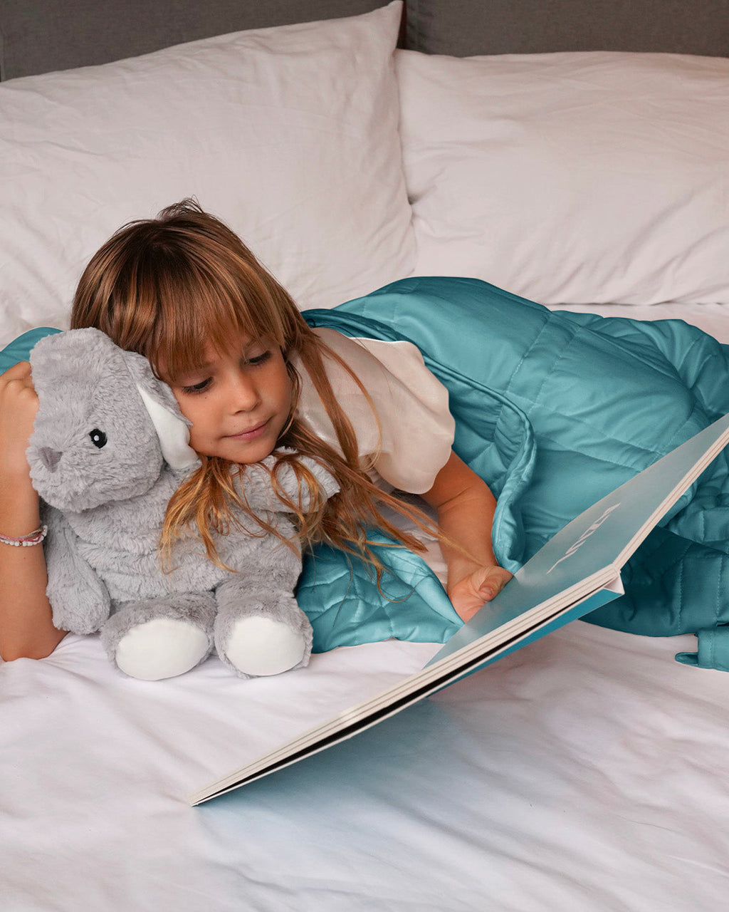 Soft Luxurious Weighted Mini Throw Blanket 100% Cotton