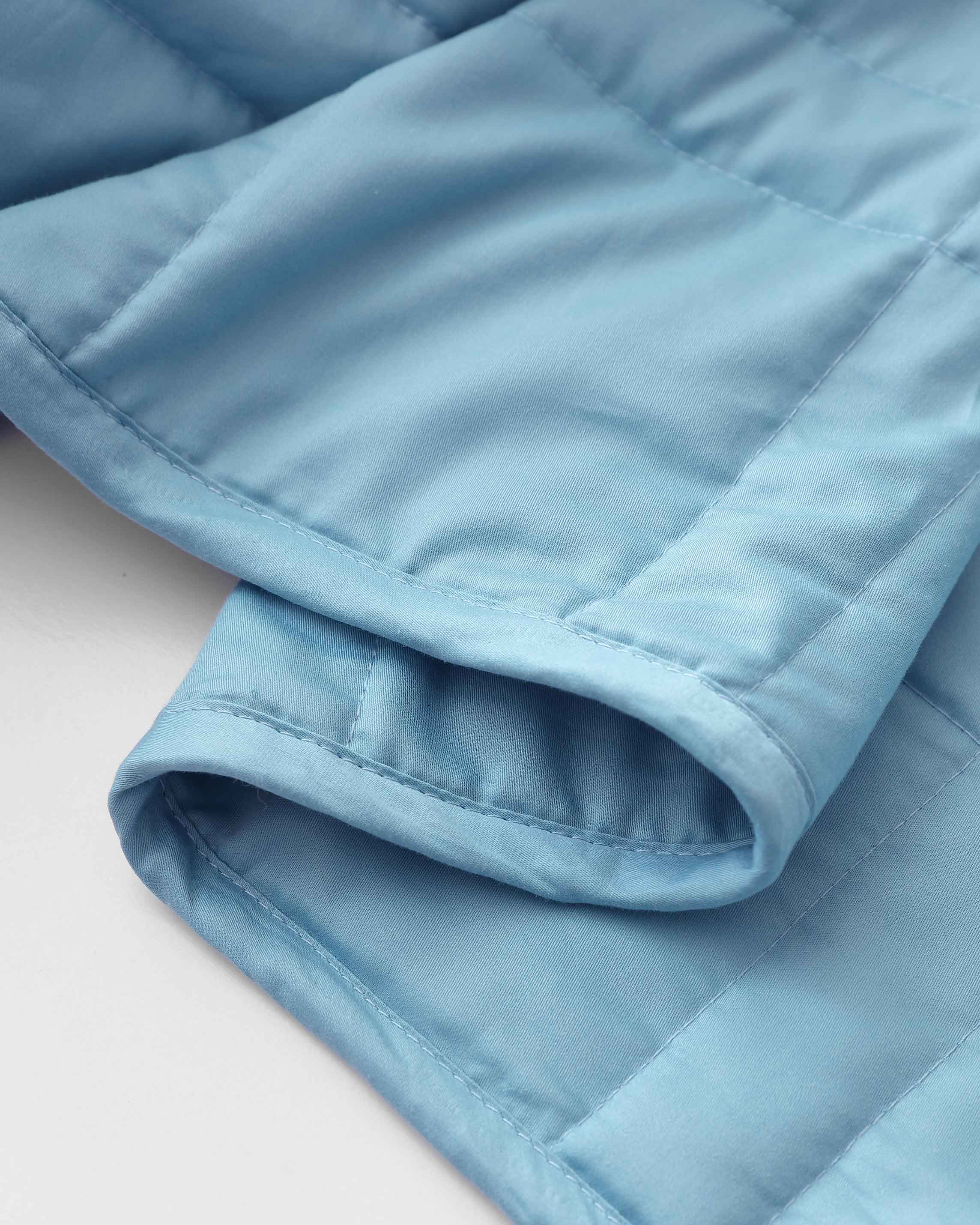 Soft Luxurious Weighted Mini Throw Blanket 100% Cotton