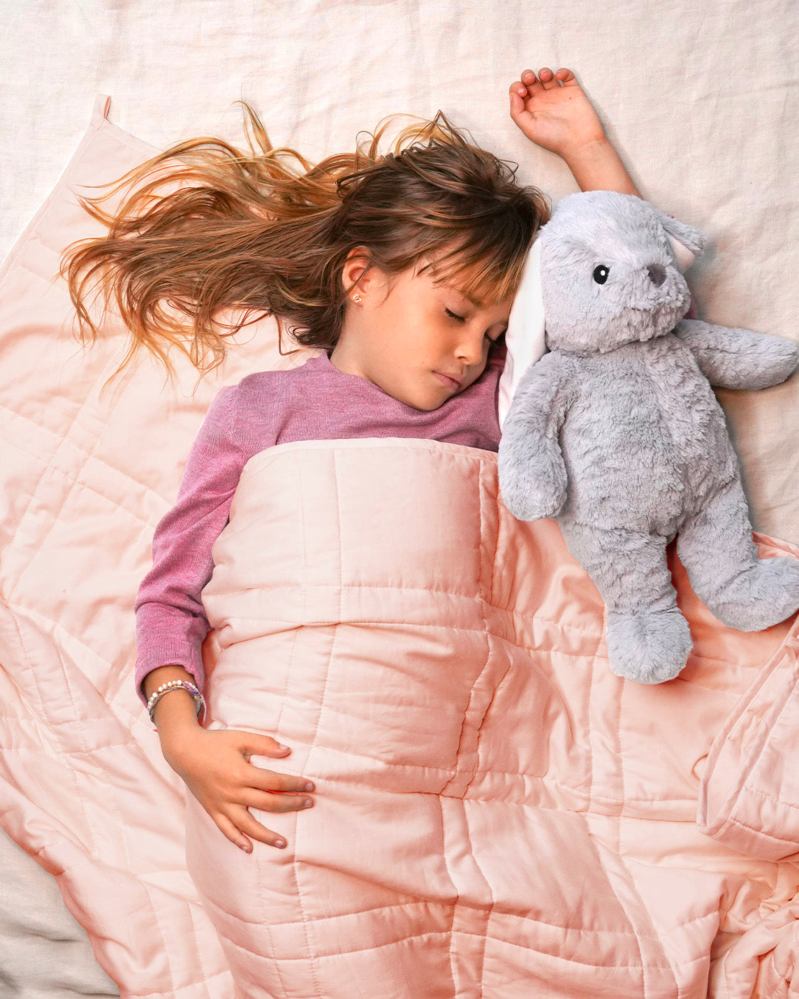 Soft Luxurious Weighted Mini Throw Blanket 100% Cotton