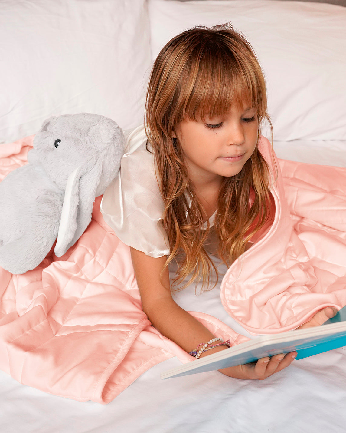 Soft Luxurious Weighted Mini Throw Blanket 100% Cotton