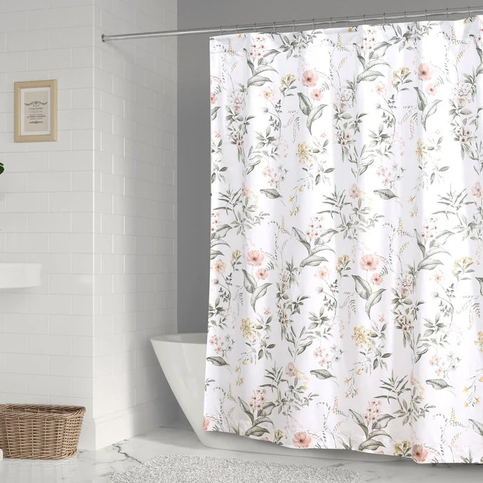 Viviana Shower Curtain - Floral Shower Curtains