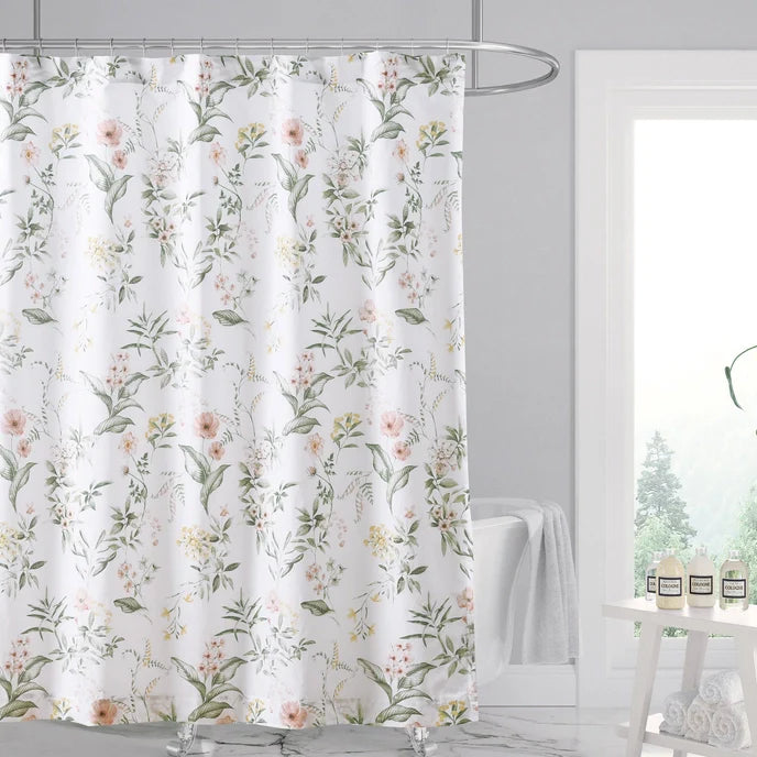 Viviana Shower Curtain - Floral Shower Curtains