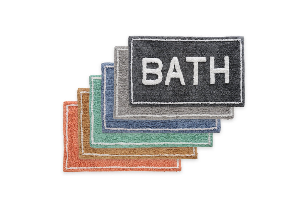 ST Mary¡¯s 2 Piece 100% Cotton Tufted Bath Rug Set with Latex Backing