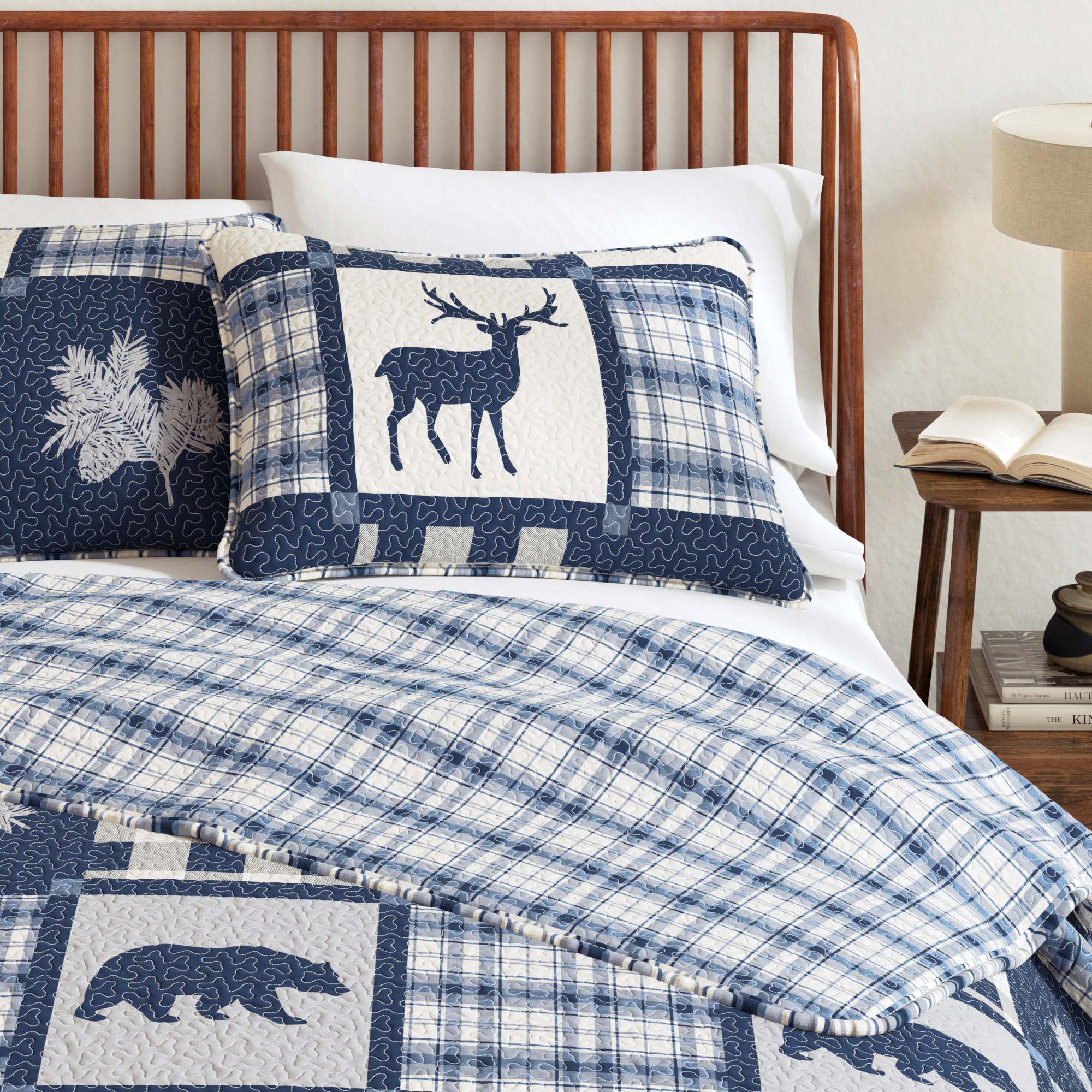 "Lodge Quilt - Deer, Bear and Tree Themed Quilts"
