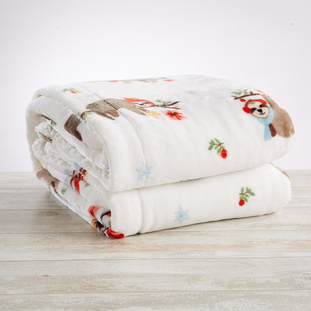 Christmas Sherpa Throw Blankets - Christmas Themed Quilts