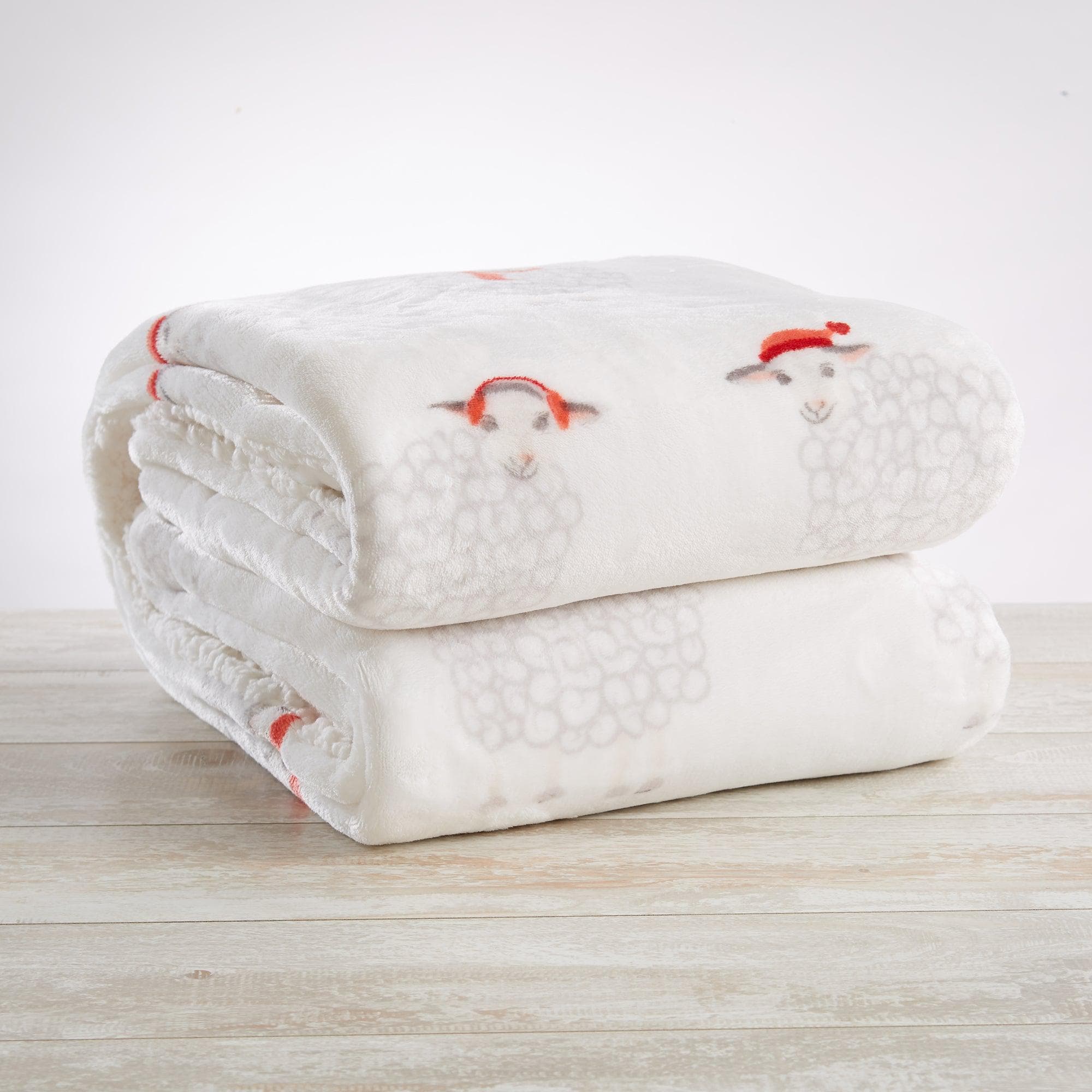 Christmas Sherpa Throw Blankets - Christmas Themed Quilts