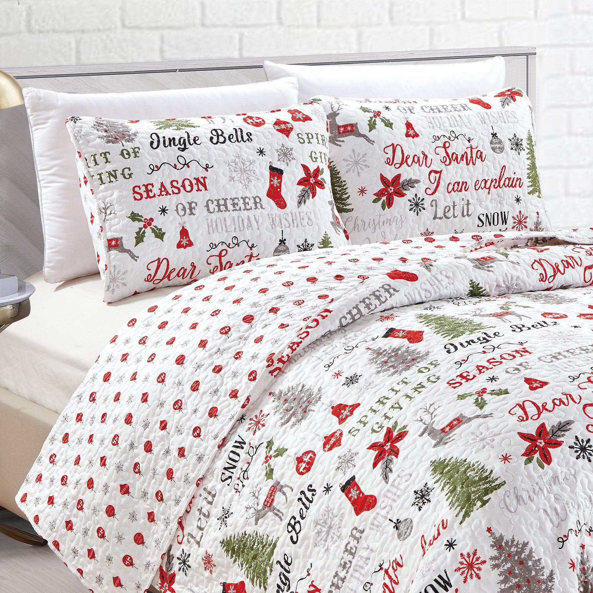 Christmas Quilt Set - Get Ready For The Holidays! Christmas Quilts