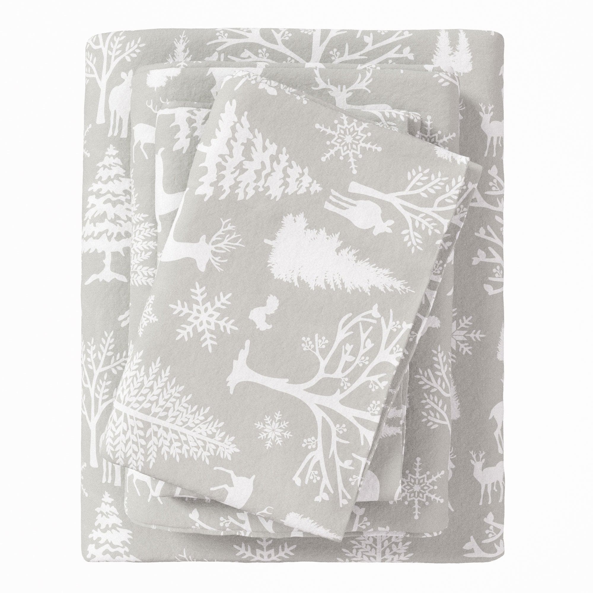 4-Piece Turkish Cotton Flannel Sheet - Fall & Christmas Sheets