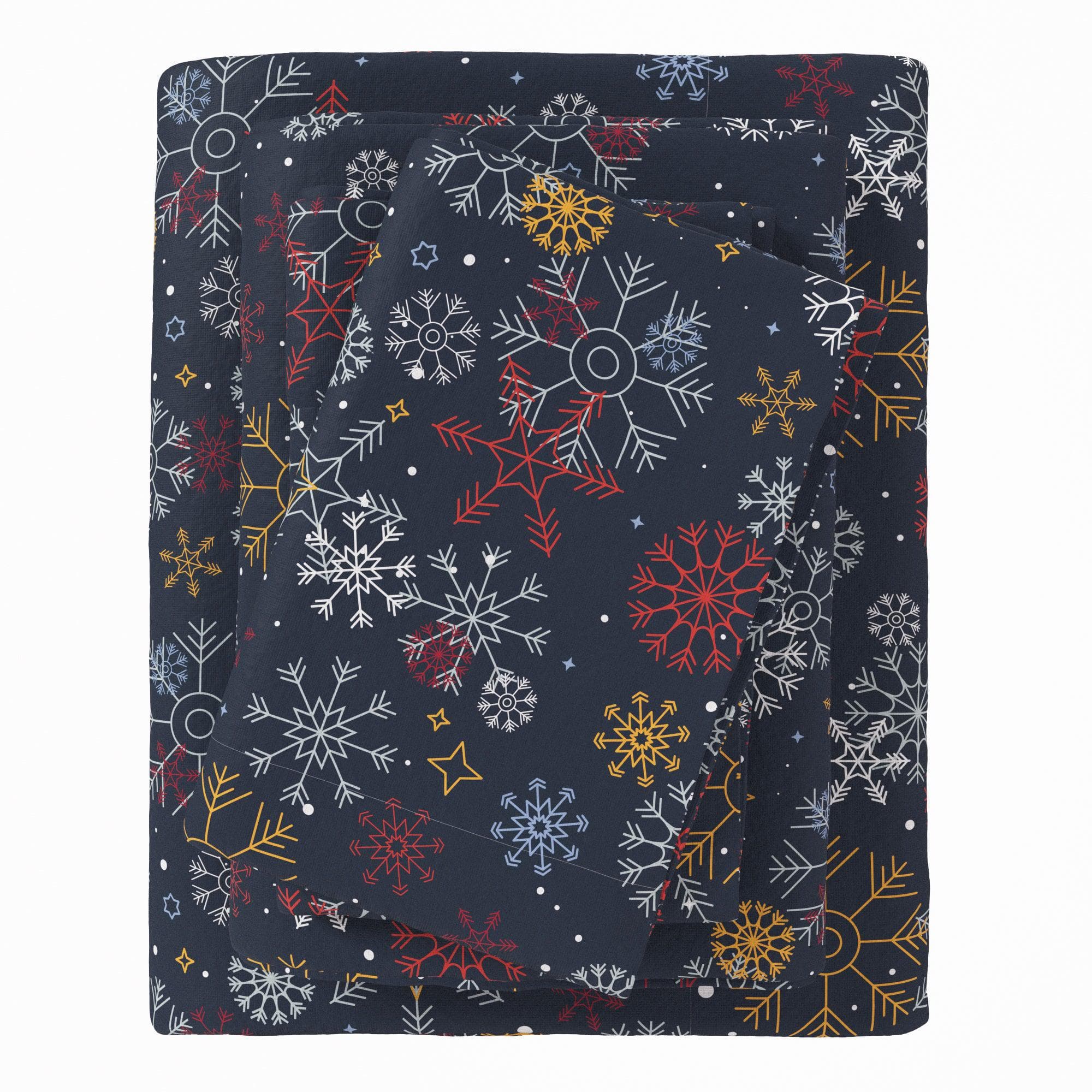 4-Piece Turkish Cotton Flannel Sheet - Fall & Christmas Sheets