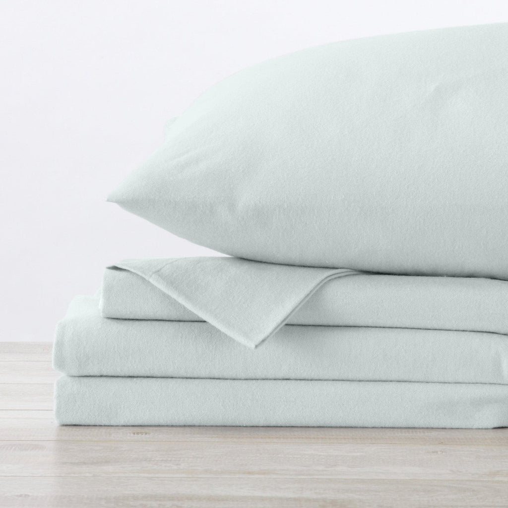 Turkish Cotton Flannel Sheets - Solid Colors