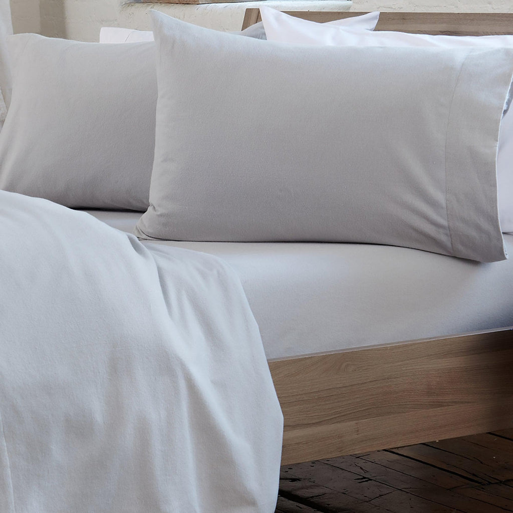 Turkish Cotton Flannel Sheets - Solid Colors
