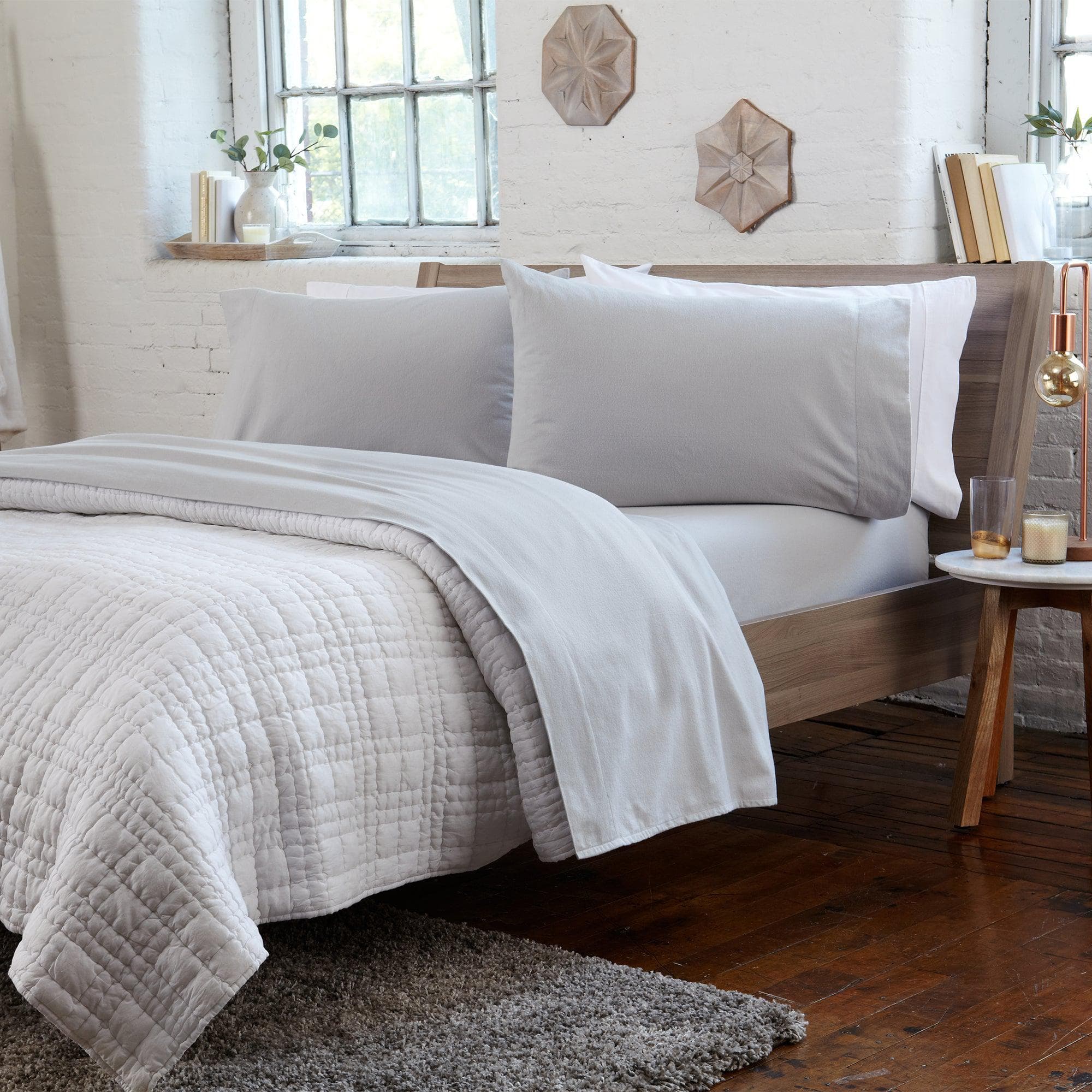 Turkish Cotton Flannel Sheets - Solid Colors