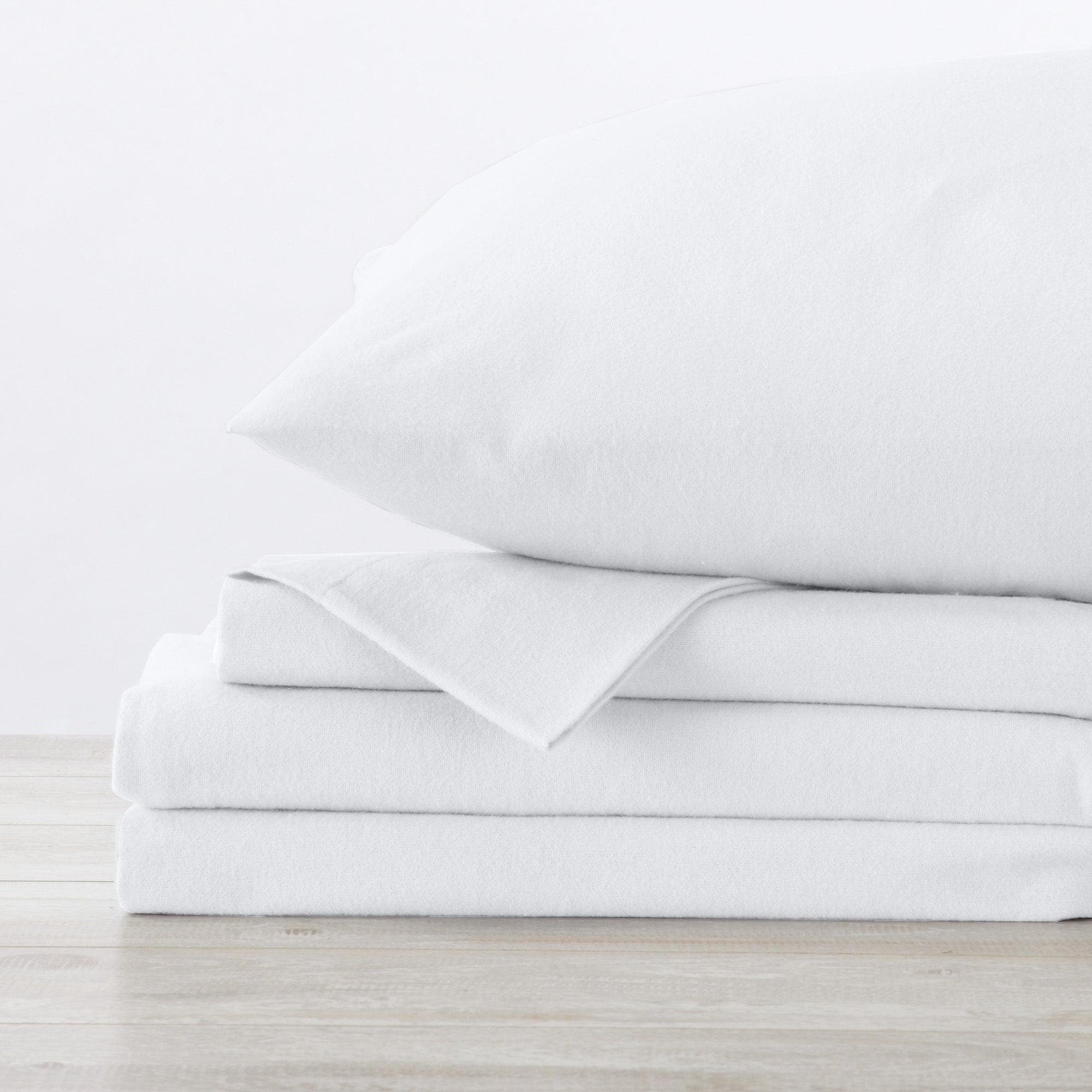 Turkish Cotton Flannel Sheets - Solid Colors