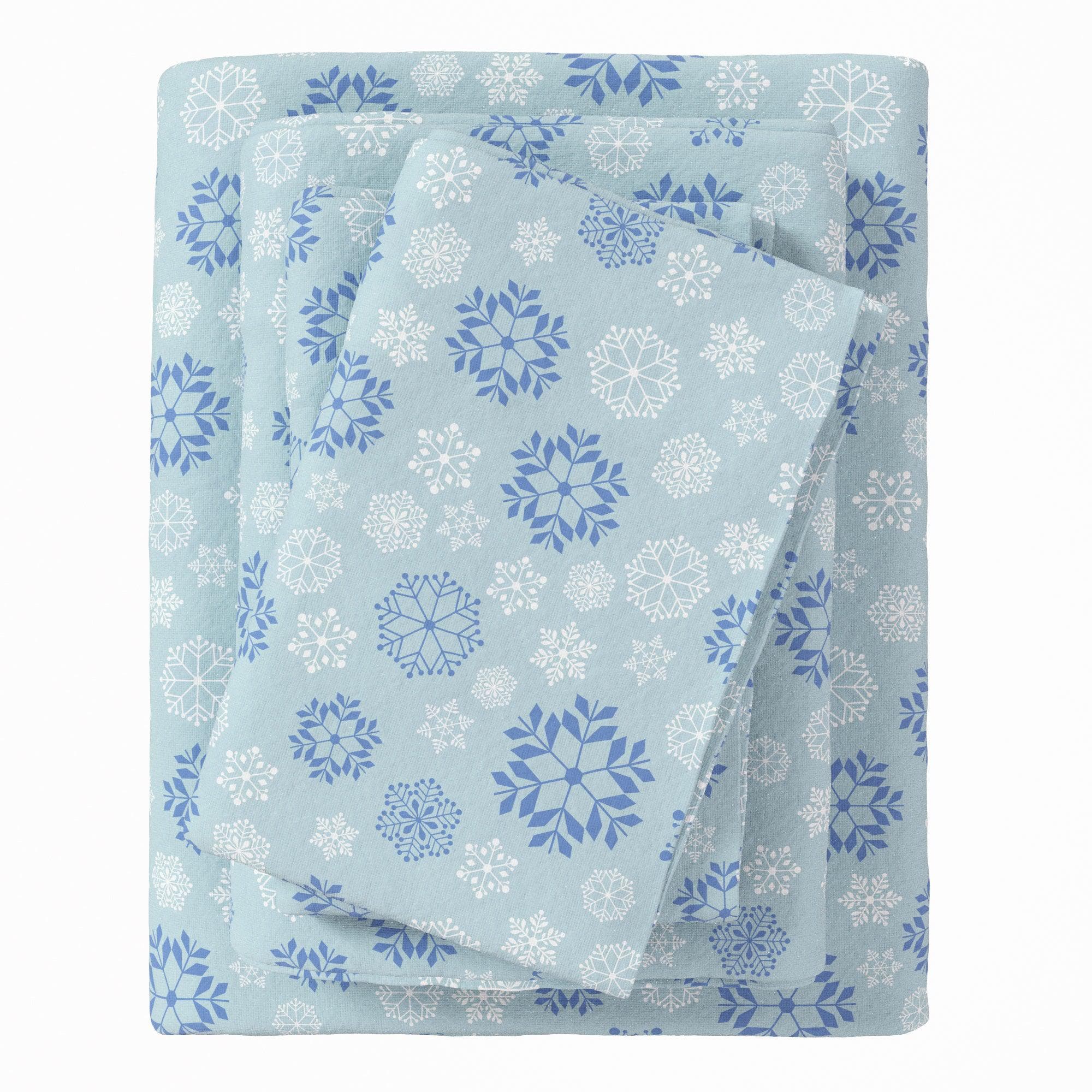 4-Piece Turkish Cotton Flannel Sheet - Fall & Christmas Sheets