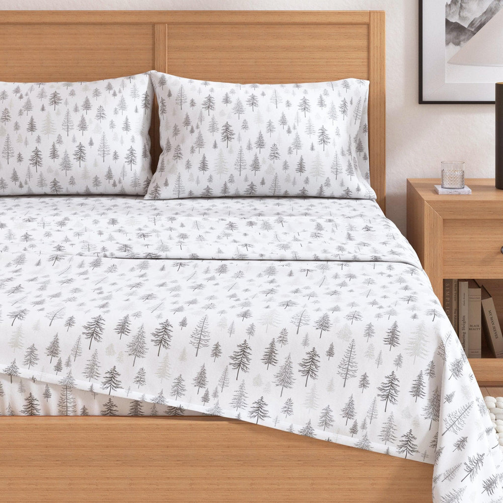 4-Piece Turkish Cotton Flannel Sheet - Fall & Christmas Sheets