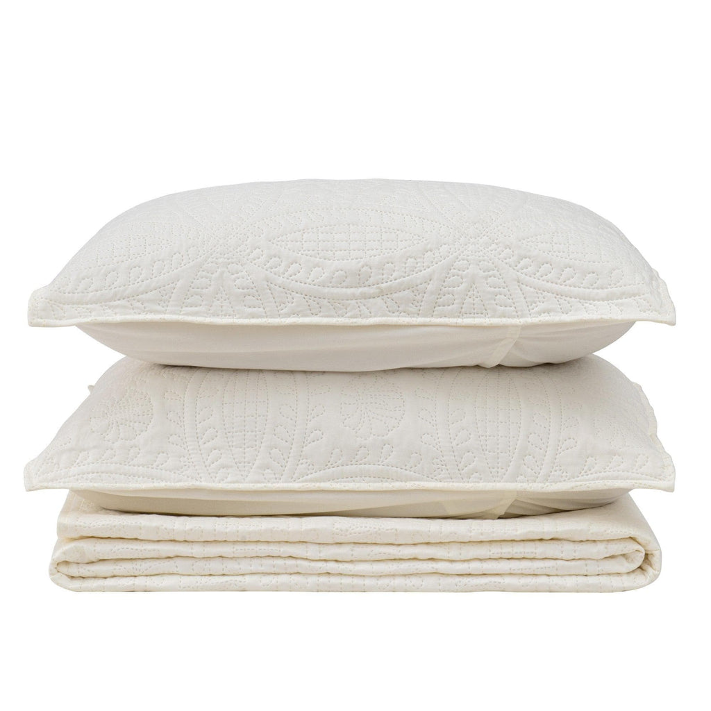 Oversized Coastal Medallion Quilt Set - Coastal Quilts