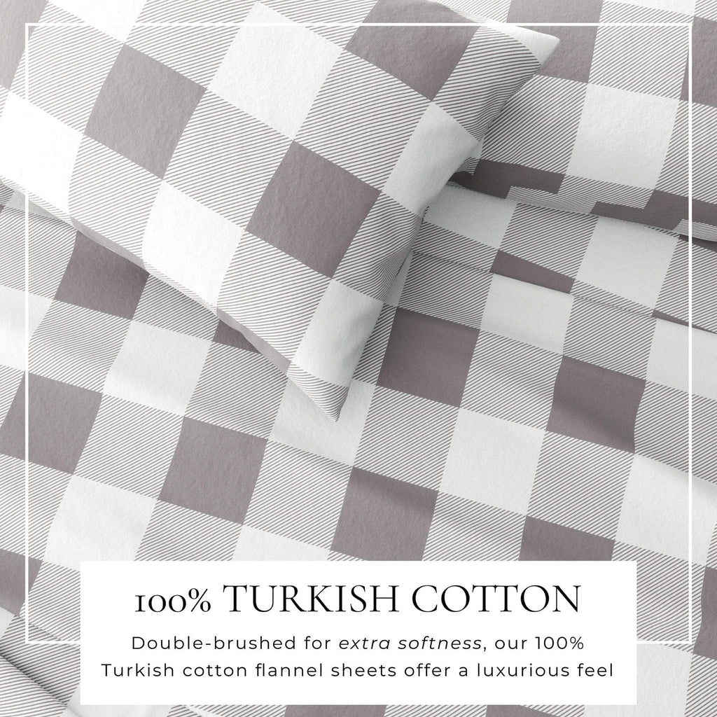 Turkish Cotton Flannel Sheets - Fall & Christmas Themed Flannel Sheets