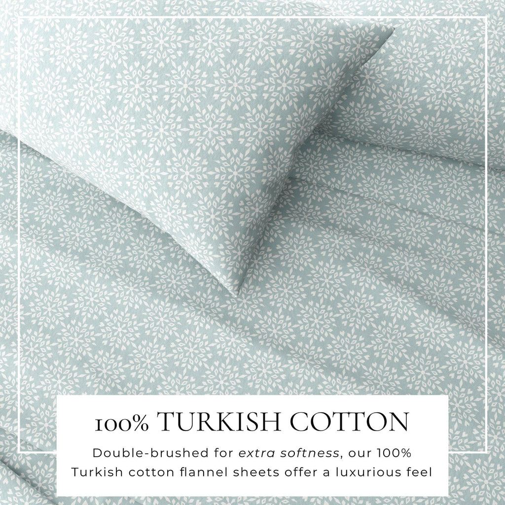 Turkish Cotton Flannel Sheets - Fall & Christmas Themed Flannel Sheets