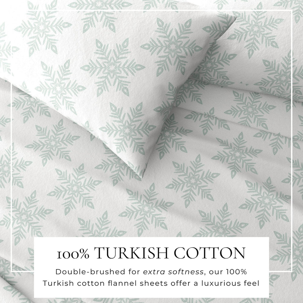 Turkish Cotton Flannel Sheets - Fall & Christmas Themed Flannel Sheets