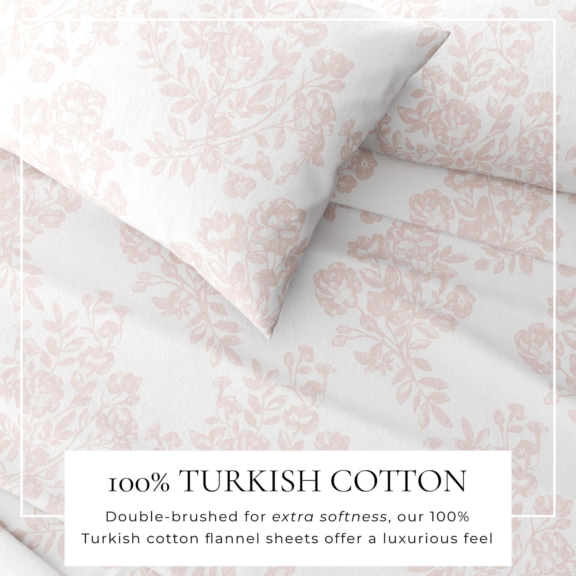 Turkish Cotton Flannel Sheets - Fall & Christmas Themed Flannel Sheets