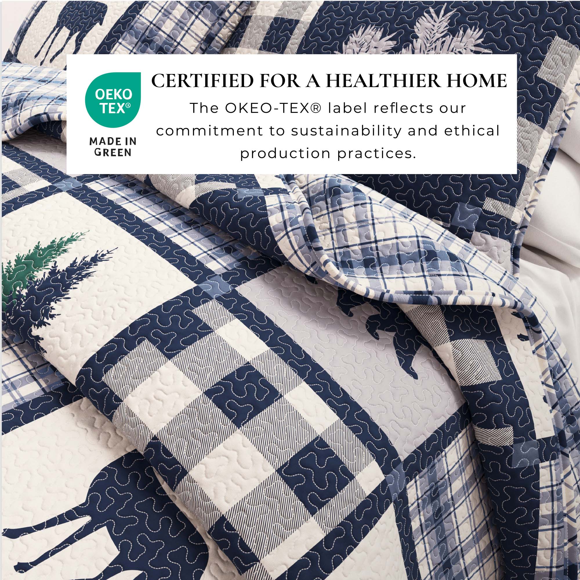 "Lodge Quilt - Deer, Bear and Tree Themed Quilts"