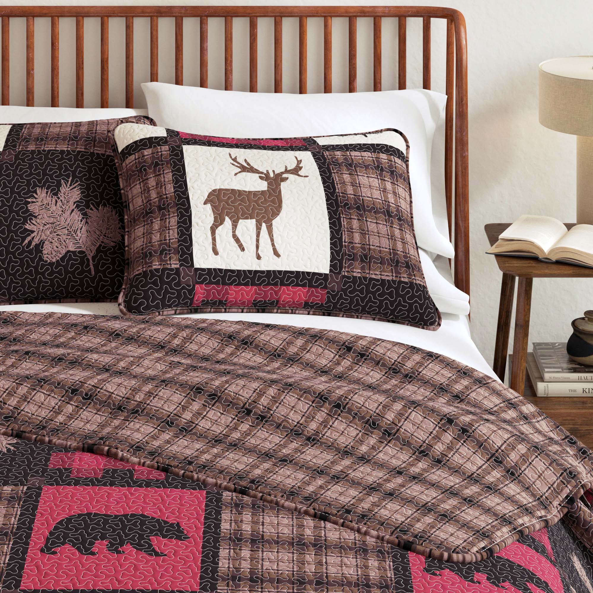 "Lodge Quilt - Deer, Bear and Tree Themed Quilts"